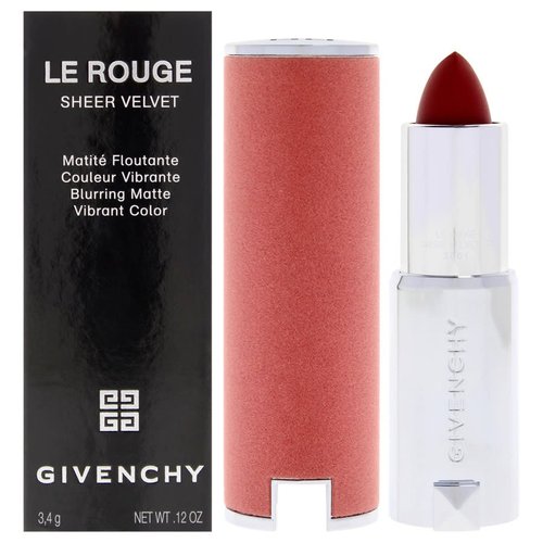 Givenchy Ladies Le Rouge Sheer Velvet Matte Lipstick 0.12 oz 37 Rouge Graine Makeup 3274872455153 - 3274872455153OZ