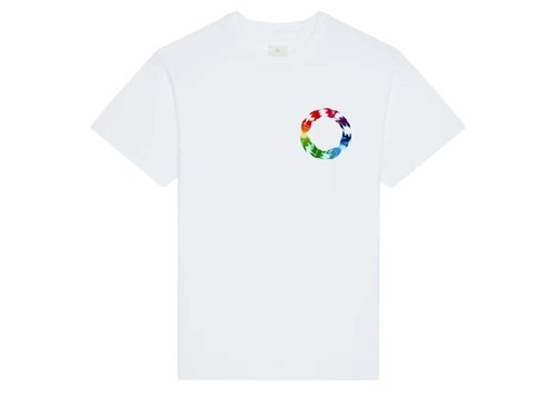 Givenchy Logo Shark Rottweiler T-Shirt - White - BM716G3YFR-100