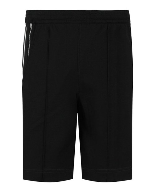 Givenchy Logo Tape Track Shorts - Black - BM51FD-30Q6-001