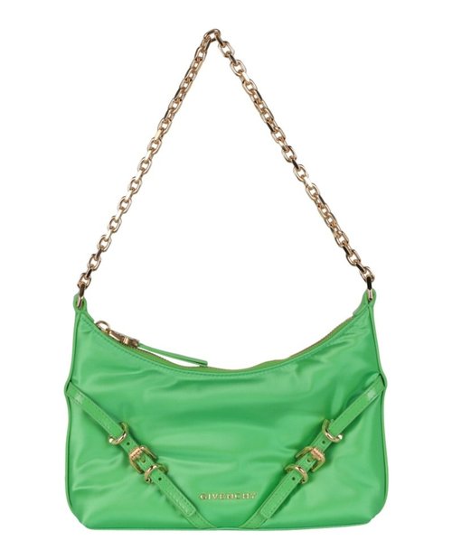 Givenchy Mini Voyou Satin Party Shoulder Bag - Absynthe Green