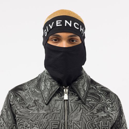 Givenchy Logo Balaclava - Black - BPZ08S3Y9P-001