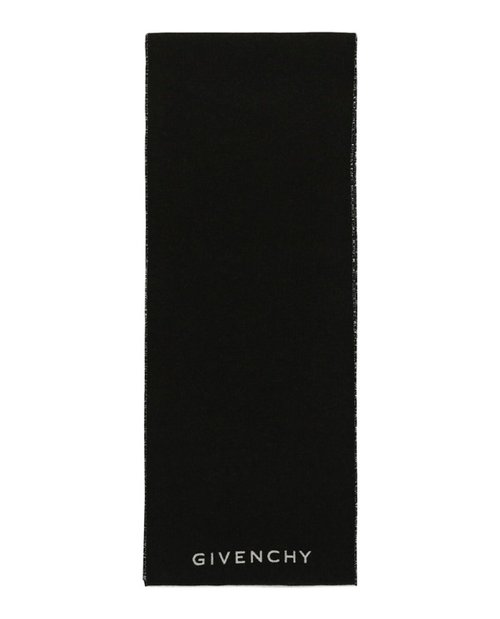 Givenchy Reversible 4G Stars Scarf - Black White - 710002-972-0-2