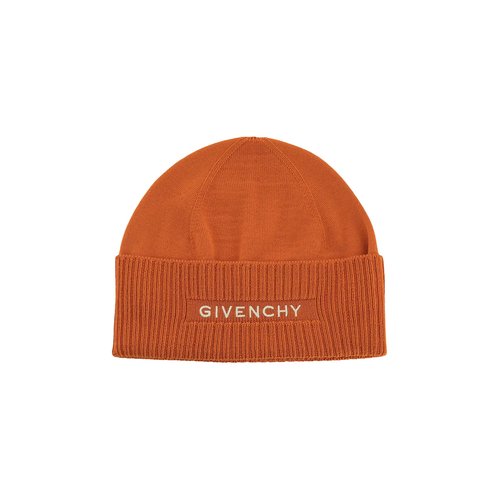 Givenchy Ribbed Embroidered Logo Beanie - 710003 281-1 3