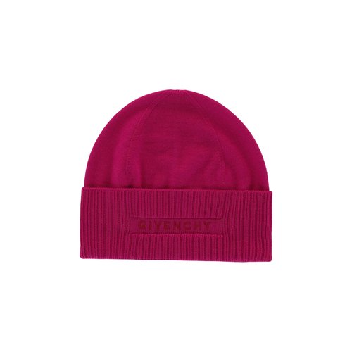 Givenchy Ribbed Embroidered Logo Beanie - 710006 628-0 6