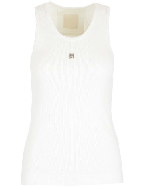 Givenchy Ribbed Tank Top - BW70CH30ZL-100