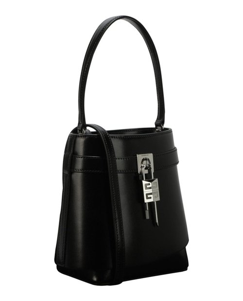 Givenchy Shark Lock Leather Crossbody Bag - Black - BB50WG-B00D-001