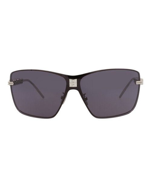 Givenchy ShieldFrame Acetate Sunglasses Palladium Palladium Smoke GV4 52U - Palladium Palladium Smoke (Gv40052U/16A)