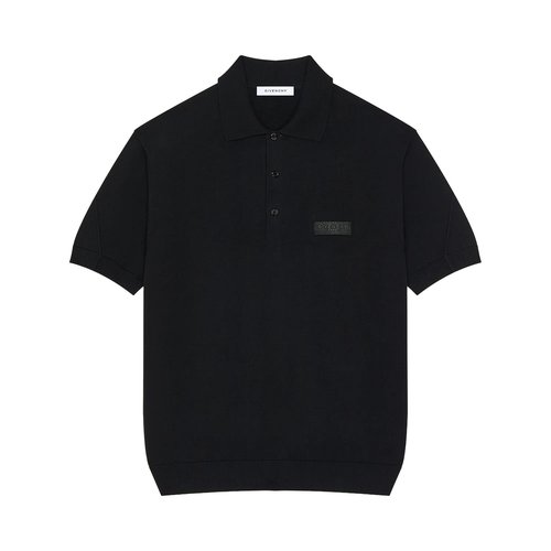 Givenchy Short-Sleeve Polo - Black - BML0144YPF-001