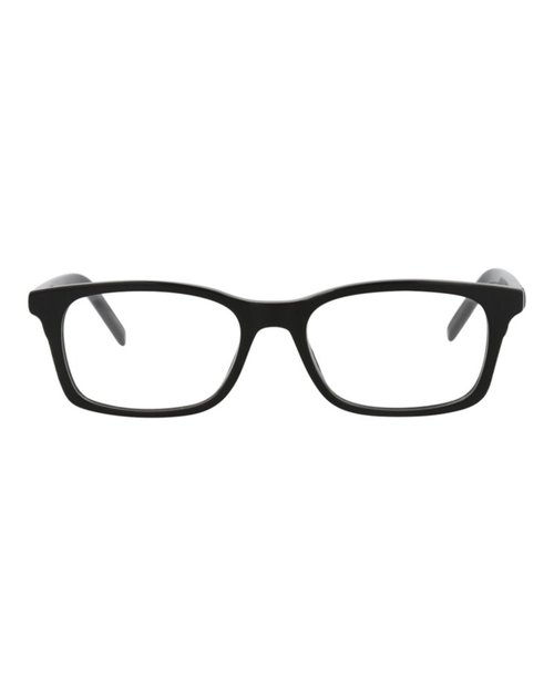 Squareframe Givenchy SquareFrame Acetate Optical Frames 'Black Black Transparent ...