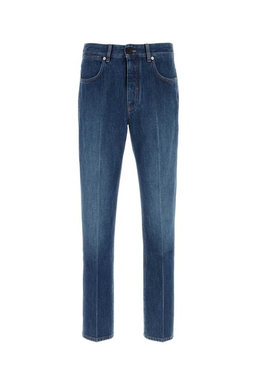Givenchy Straight Fit Denim Pants - Medium Blue - BM51NS5177-420