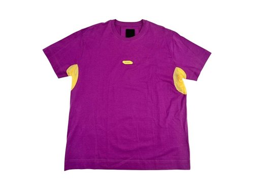 Givenchy Logo Crewneck Short-Sleeve T-Shirt - Grape - BM716R3YCN-547
