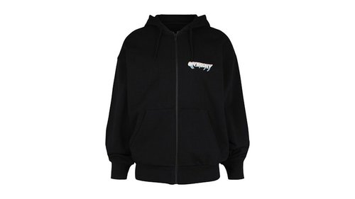 Givenchy World Tour ZipUp Hoodie - Black - BMJ0LB-3YJ7-001
