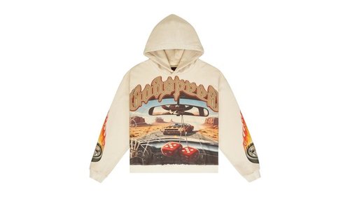 Godspeed On The Run II Hoodie - Bone