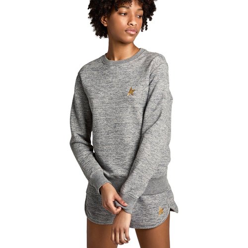 Golden Goose Athena Star Collection Sweatshirt Melange Gray - GWP00869.P000522.60311