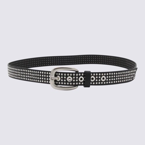 Golden Goose Black Leather Belt - GMA00775A000130_90100
