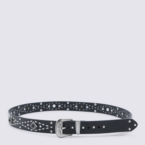 Golden Goose Black Leather Belt - GMA00809A00081790100
