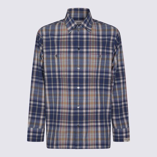 Golden Goose Blue Cotton Shirt - GMP02639P002341_55724