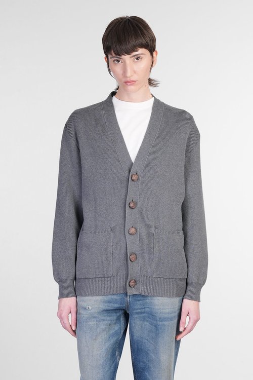 Golden Goose Cardigan In Grey Cotton - GWP00950P00066260304