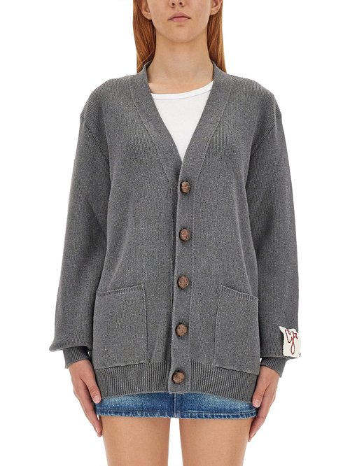 Golden Goose Cotton Oversize Cardigan - GWP00950P000662_60304