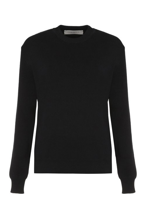Golden Goose Dany Cotton Crew-neck Sweater - GWP00951 P000662 50486 50486