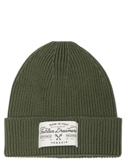 Golden Goose Journey Knit Cotton Beanie Hat Dreamers Label - GKP01293K_P00175660545