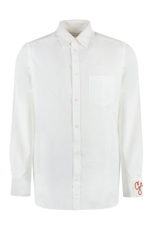 Golden Goose Long Sleeve Cotton Shirt - GMP00246P000681_10189