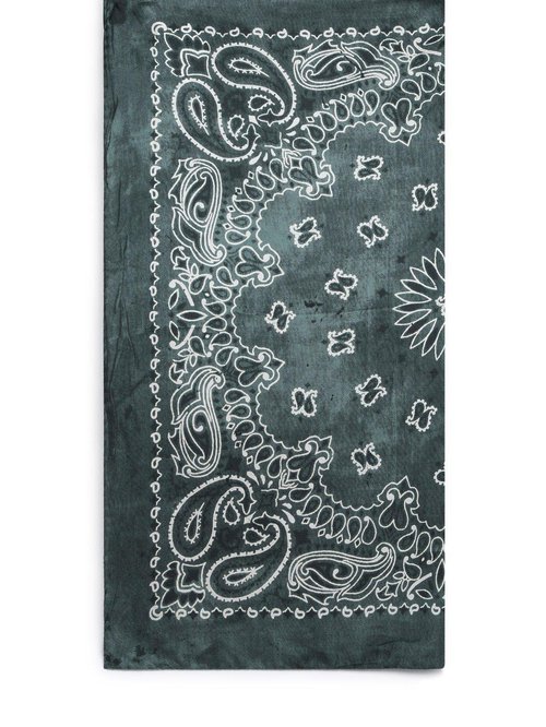 Golden Goose Paisley Printed Scarf - GUP01053P000667_35759