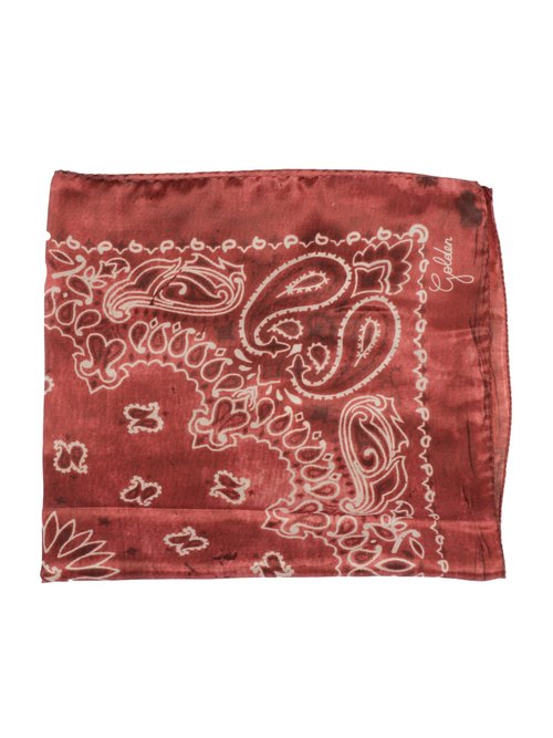 Golden Goose Printed Silk Foulard - GUP01053P000667_40385