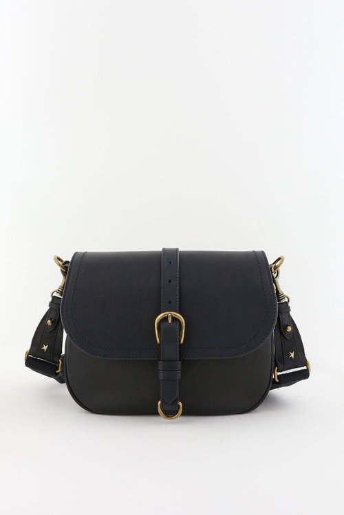 Golden Goose Sally Midi Bag - Black - GWA00379A000575_90100