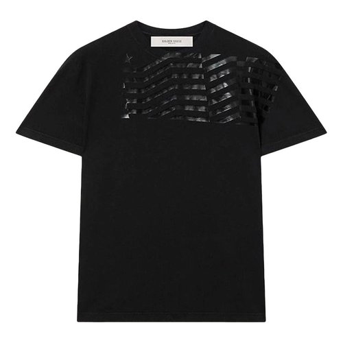 Golden Goose Short Sleeve T-Shirt - Black - GUP01220-P002370-90100