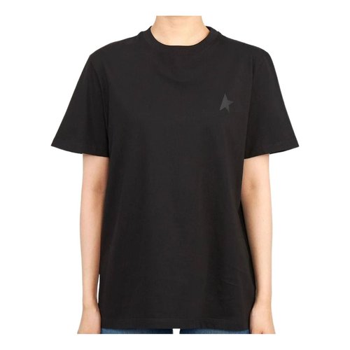 Golden Goose Short Sleeve T-Shirt - Black - GWP01220-P000593-90100