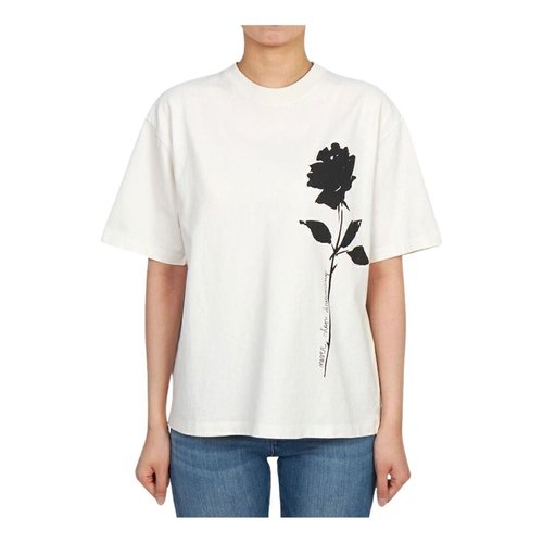 Golden Goose Short Sleeve T-Shirt - Ivory - GWP01874-P002127-82432