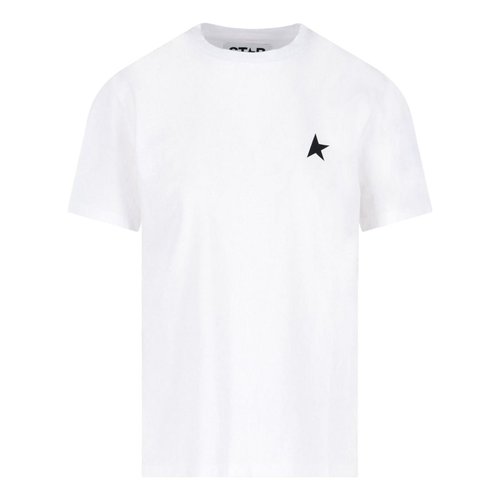 Golden Goose Short Sleeve T-Shirt - White - GWP01220-P000593-10364