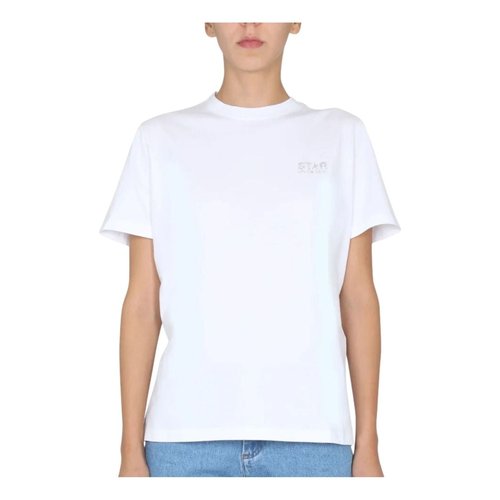 Golden Goose Short Sleeve T-Shirt - White - GWP01220-P000594-80185