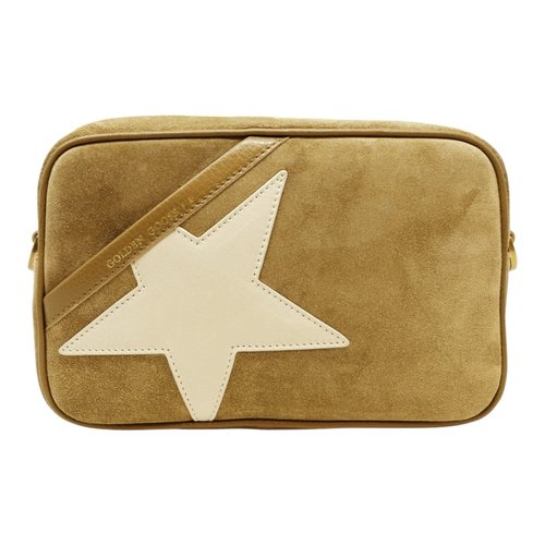 Golden Goose Star Bag Large Shoulder Strap Suede Body and Polished Leather Star - GWA00375.A000516.81868