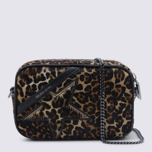 Golden Goose Star Mini Leather Crossbody Bag - Brown - GWA00228A000789_81629