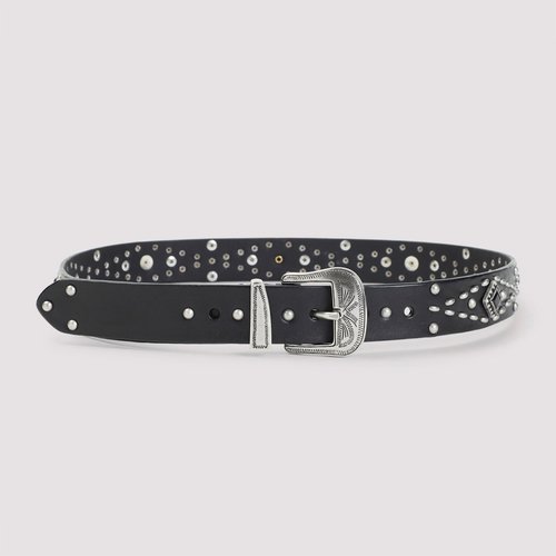 Golden Goose Studded Belt - GMA00809.A000817 90100 BLACK