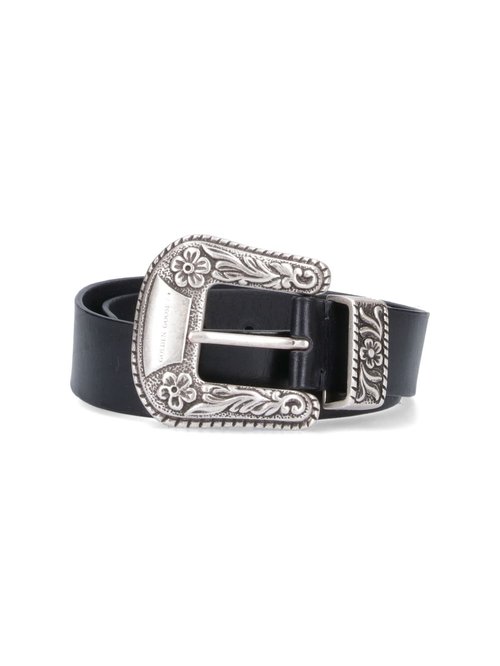 Golden Goose western Belt - GWA00179 A000133 90100 BLACK