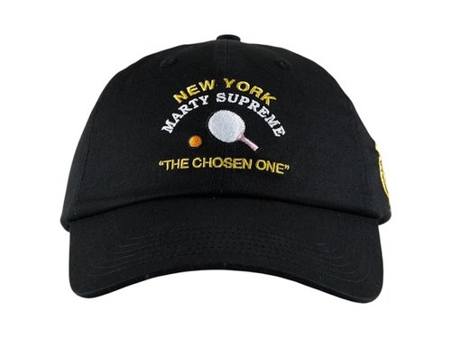 Golf Wang x Marty Supreme Chosen One 6 Panel Hat - Black