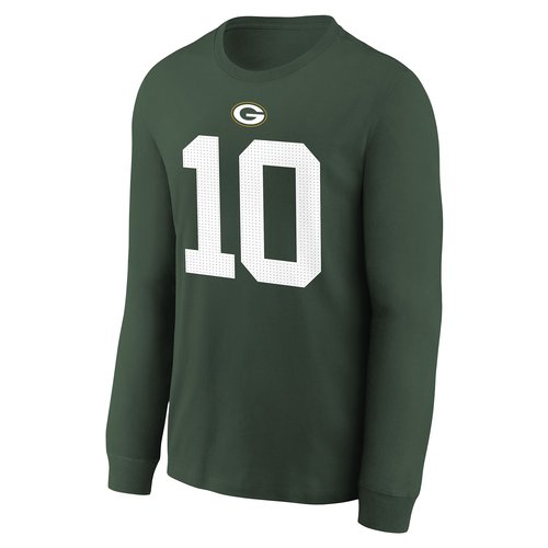 Green Bay Packers Air Jordan Love Long-Sleeve NFL T-Shirt - Green - Z1B7NFFBPCKJL-JOR