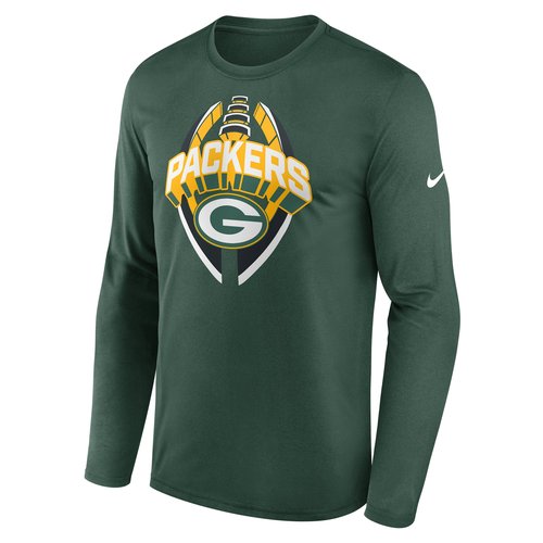 Green Bay Packers Legend Icon Nike Dri-FIT NFL Long-Sleeve T-Shirt ...