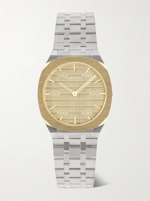 Gucci 25h 34mm Stainless Steel Watch - 9812 - 673113-ICUA0-9812