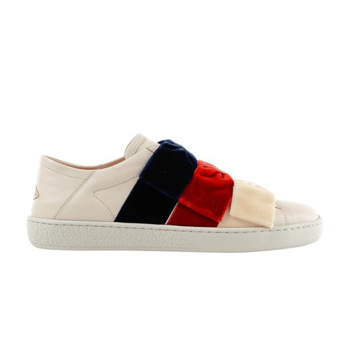 Gucci Ace Leather Low - White/Red/Blue - 524989-0RD20-9093