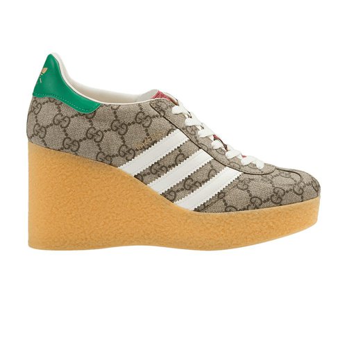 adidas x Gucci Wedge Gazelle - Beige Tone/Core White - 725655