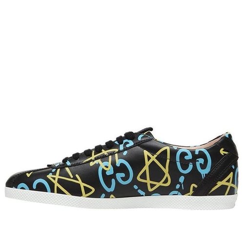 Gucci Apollo Star Leather GG Logo - Black/Multi-Color - 408527-DSV30-1075