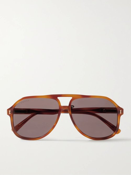 Shop gucci tortoise aviator sunglasses Hotsell Black Friday