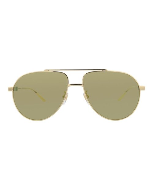 Gucci AviatorFrame Metal Sunglasses - Gold Gold Yellow (Gg1311S/30013897/002)