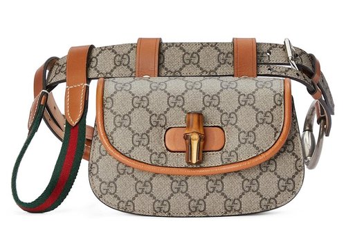 Gucci Bamboo 1947 Mini Belt Bag - Beige