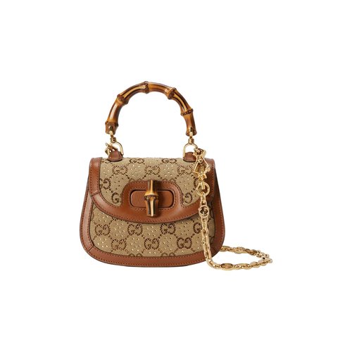 Gucci Bamboo 1947 Mini Top Handle Bag - 735116-FAA4Z-2554