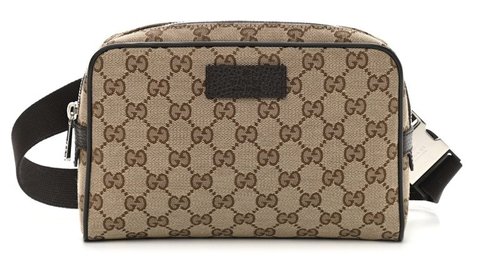 Gucci Belt Bag GG Supreme Canvas Small Beige/Black - Multicolor